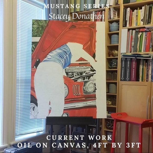 Life Size Oil Painting In Progress! - Picture 4 of 4